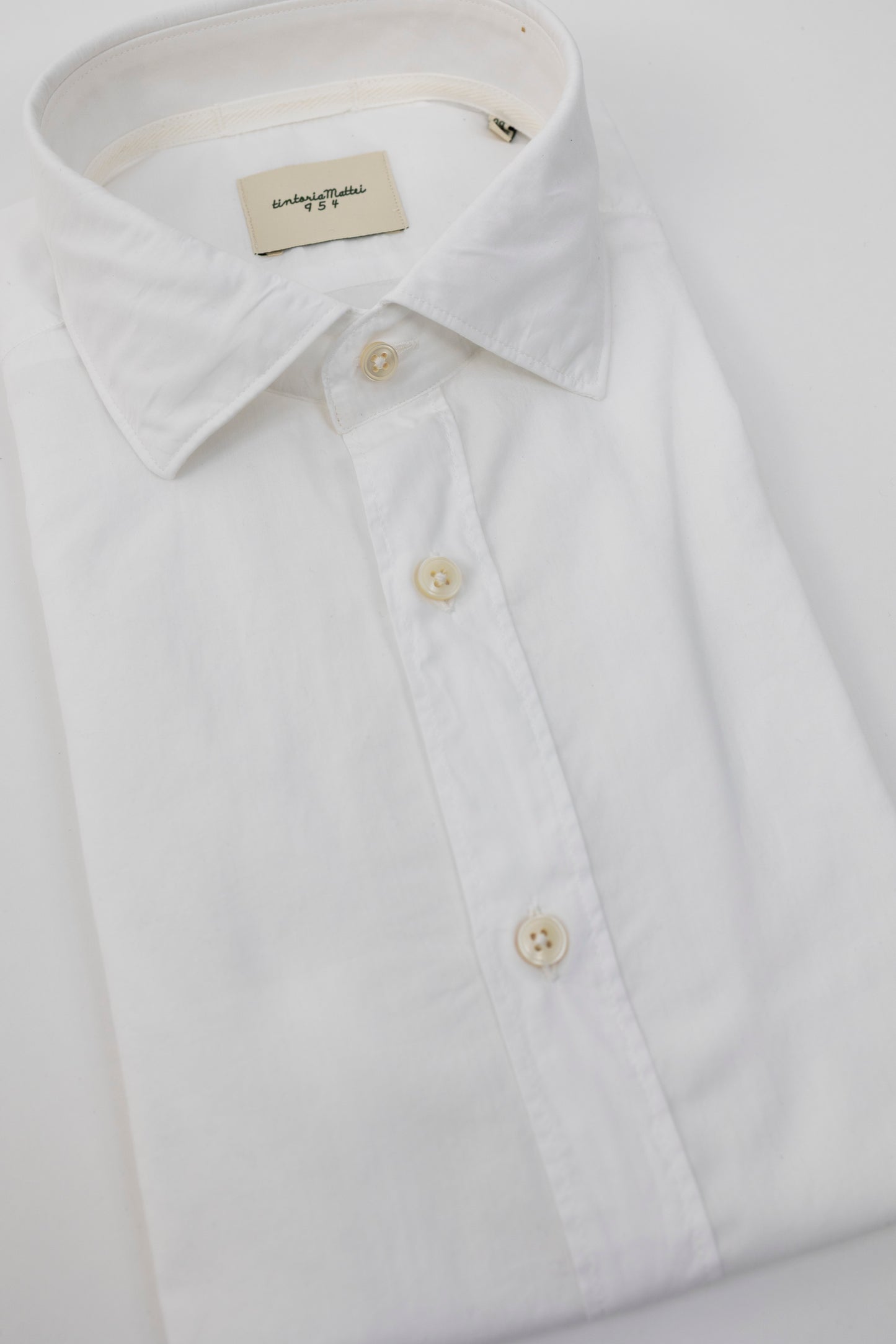 CAMICIA REGULARFIT BIANCA 1MKLTNP UB1 Tintoria Mattei 954
