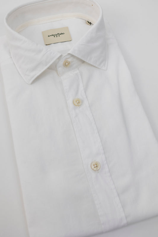 CAMICIA REGULARFIT BIANCA 1MKLTNP UB1 Tintoria Mattei 954