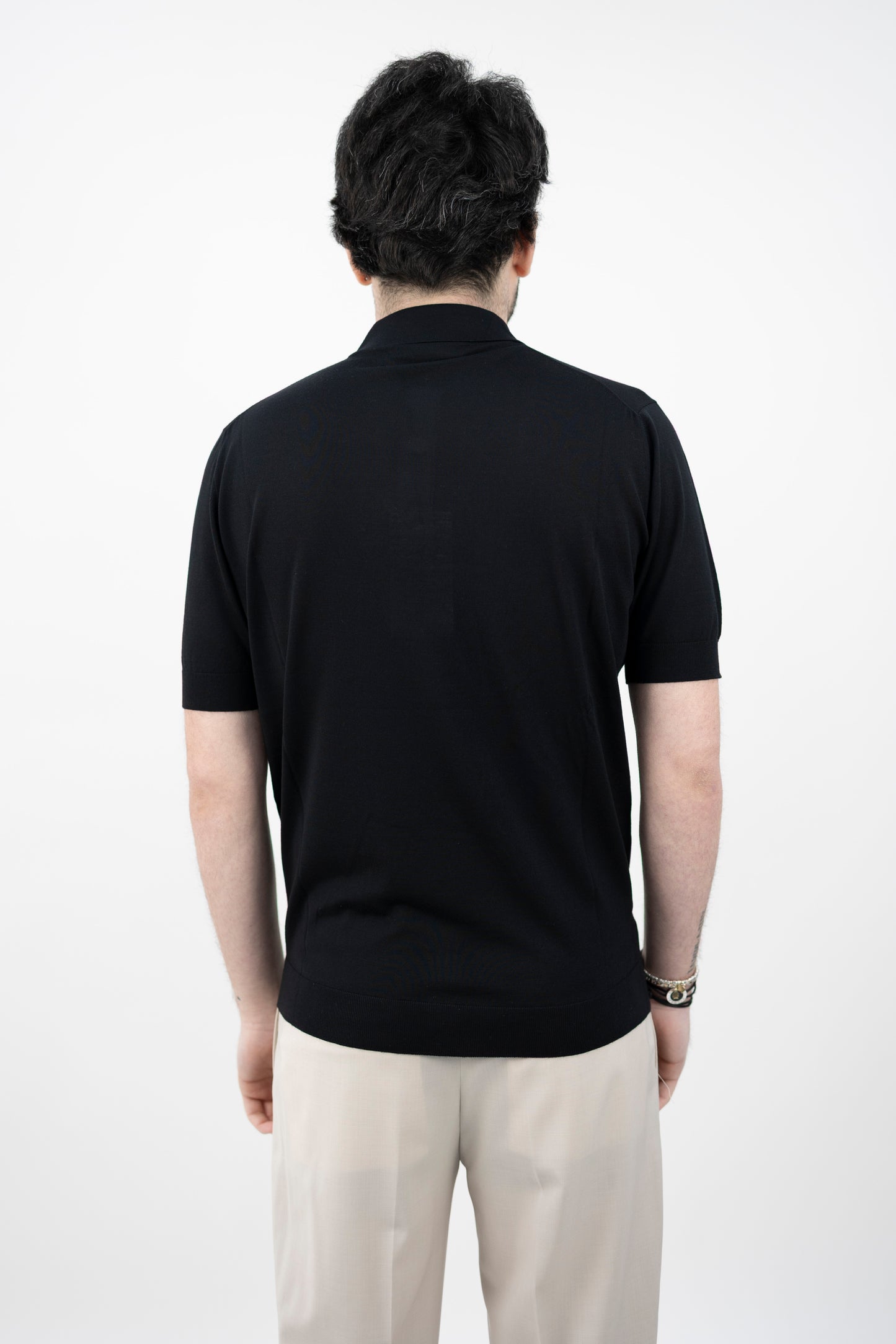 POLO LANA 180S NERA PL1MC 18021R 990 Filippo De Lurentiis