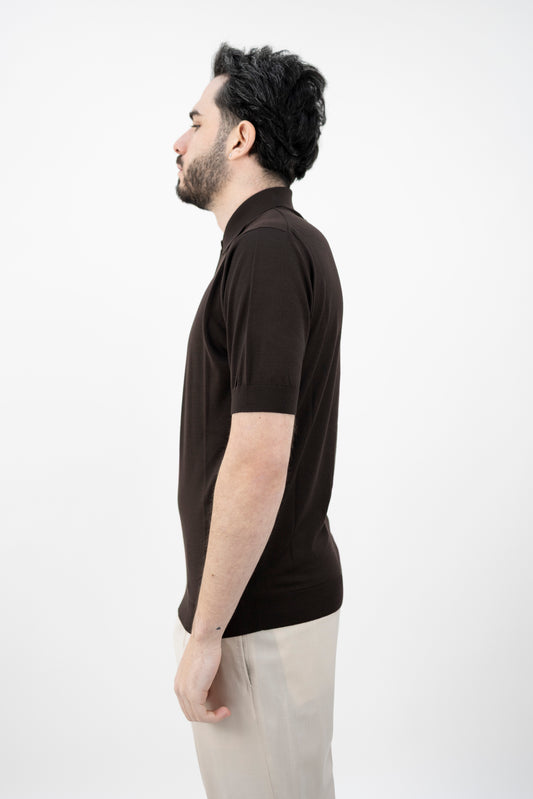 POLO LANA 180S MORO PL1MC 18021R 190 Filippo De Lurentiis