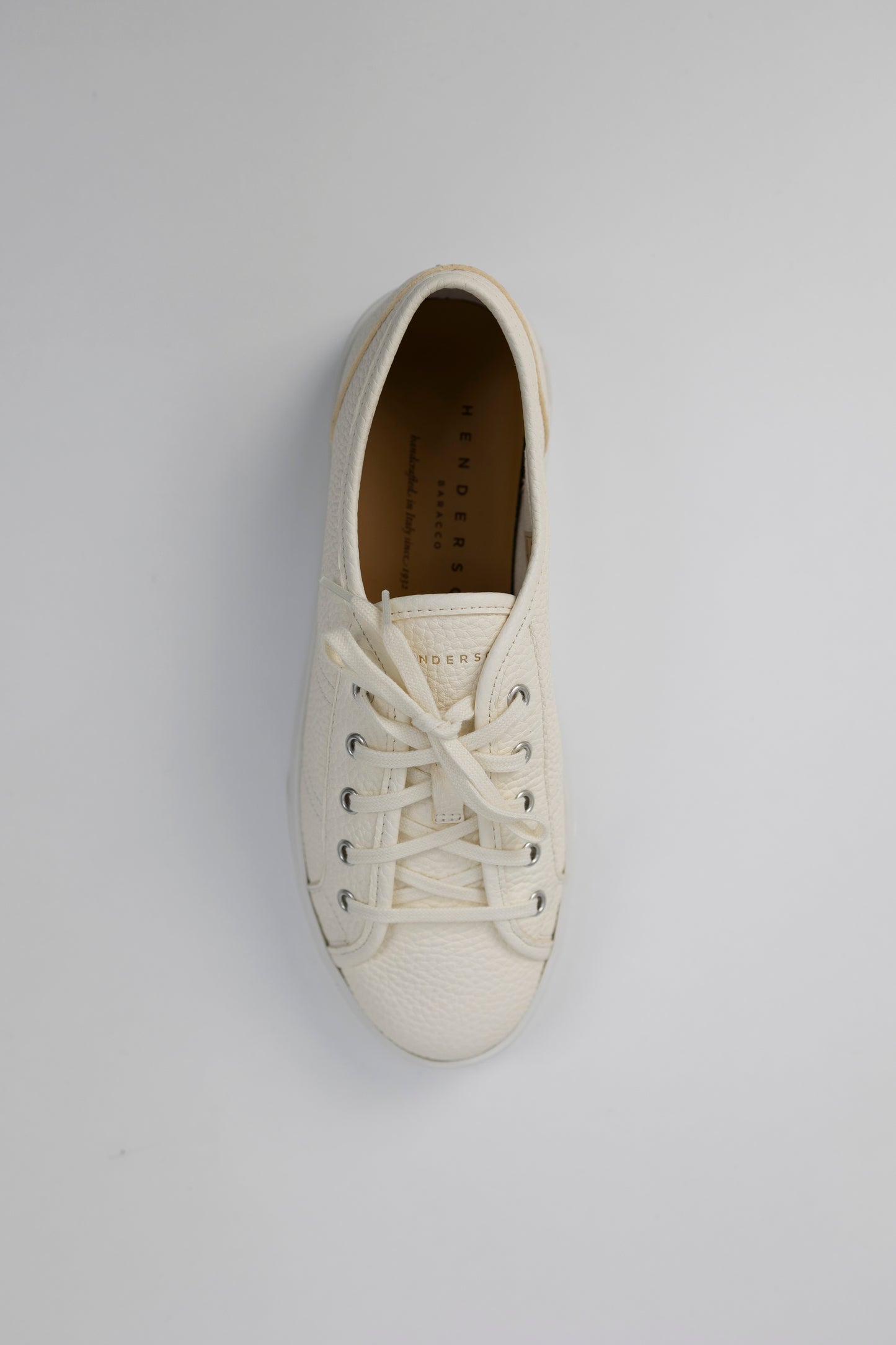 SNEAKERS BASSA IN PELLE BURRO SUPREMA.G.0 HENDERSON BARACCO