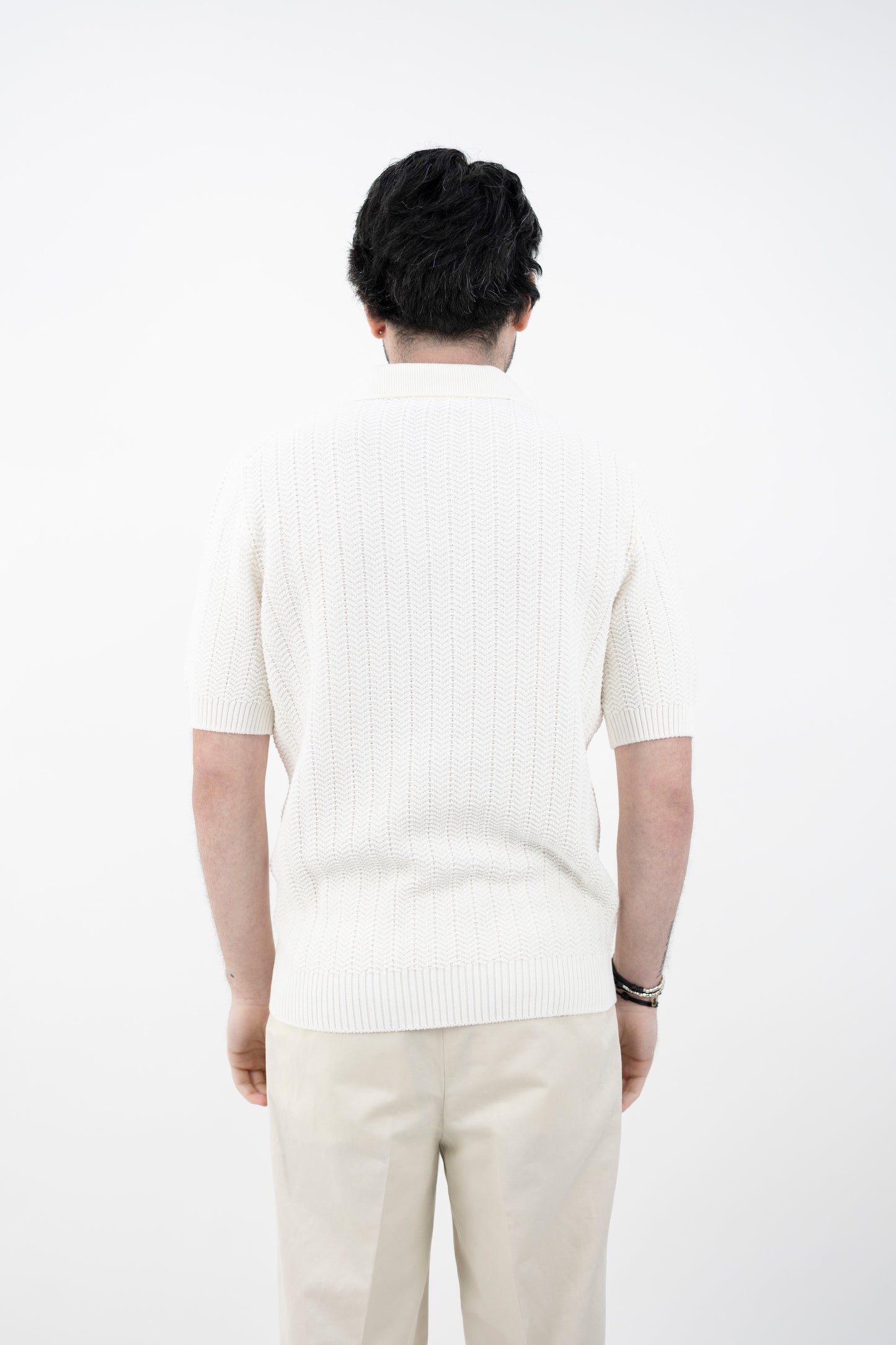 POLO SKIPPER BIANCA 23139/18068/005 GRAN SASSO