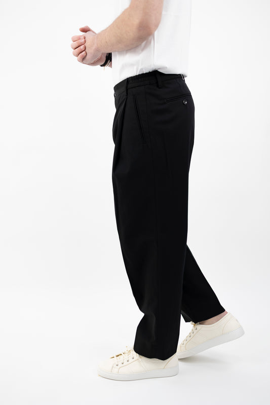 PANTALONE MANHATTANSQD NERO 300114 010 Quattro decimi BY Briglia