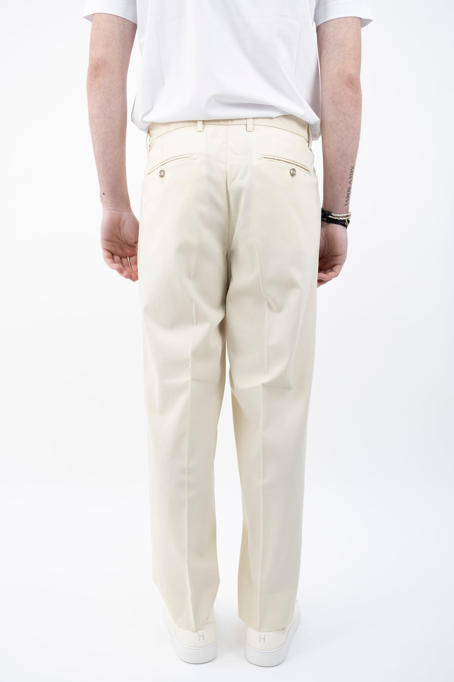 PANTALONE MANHATTANSQD SABBIA 300114 023 Quattro decimi BY Briglia