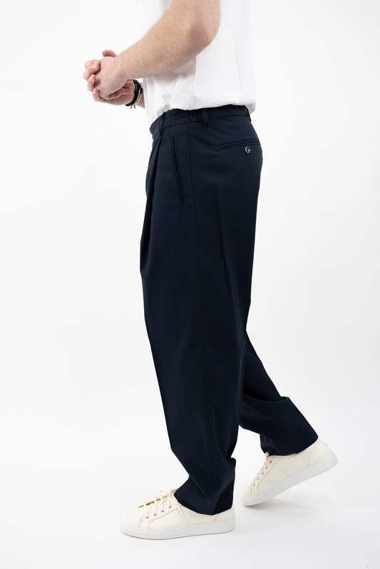 PANTALONE MANHATTANSQD BLU 300114 011 Quattro decimi BY Briglia