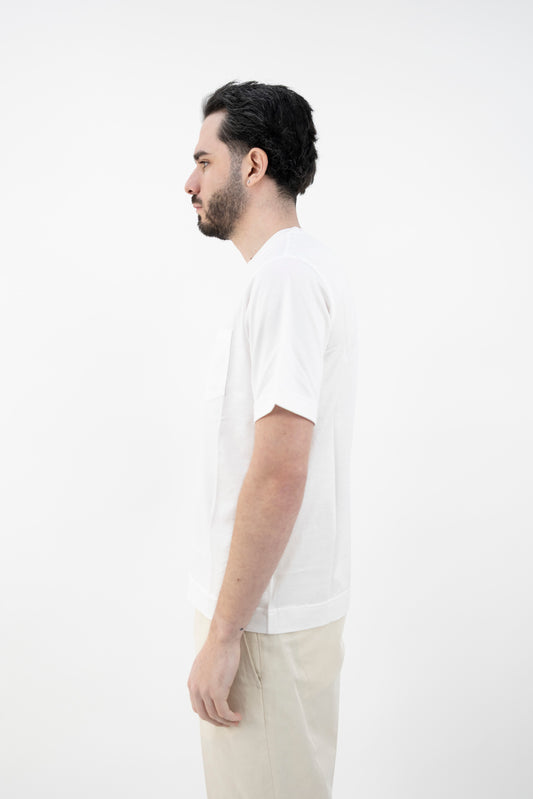 T-SHIRT TASCHINO BIANCA CN5209 LATLA CIRCOLO 1901