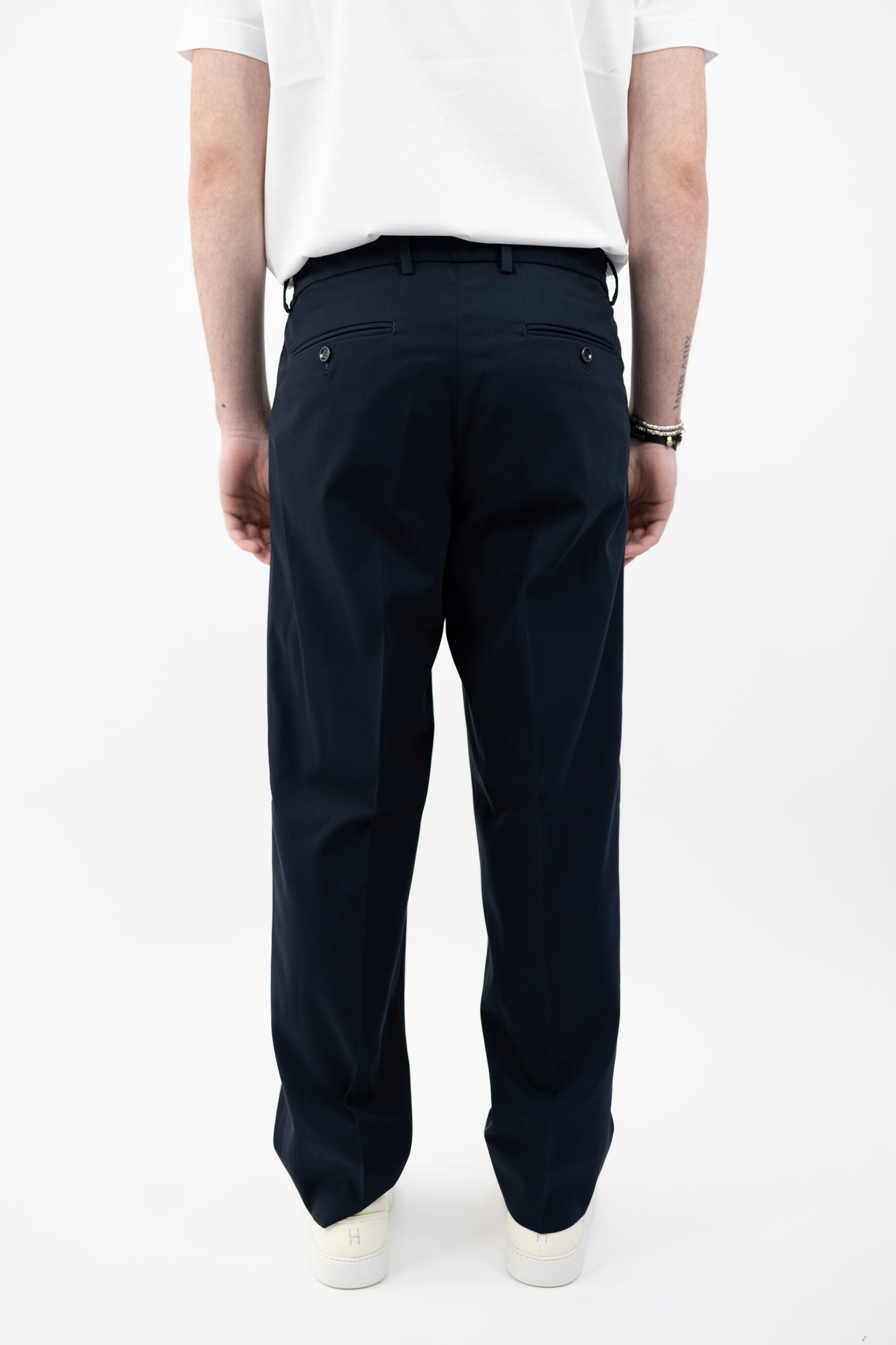 PANTALONE MANHATTANSQD BLU 300114 011 Quattro decimi BY Briglia