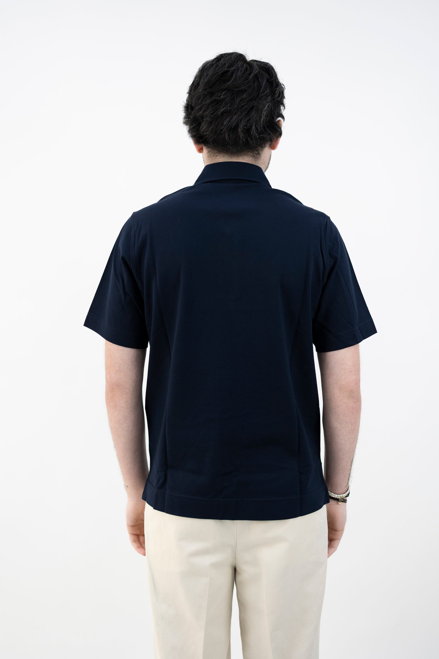 POLO PIQUET BLU NAVY CN5207 447 CIRCOLO 1901