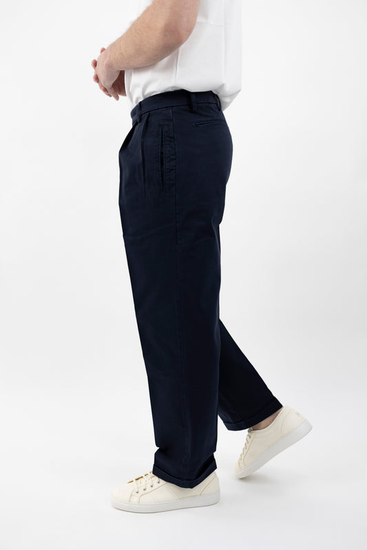 PANTALONE OITA/1640 BLU BONHEUR