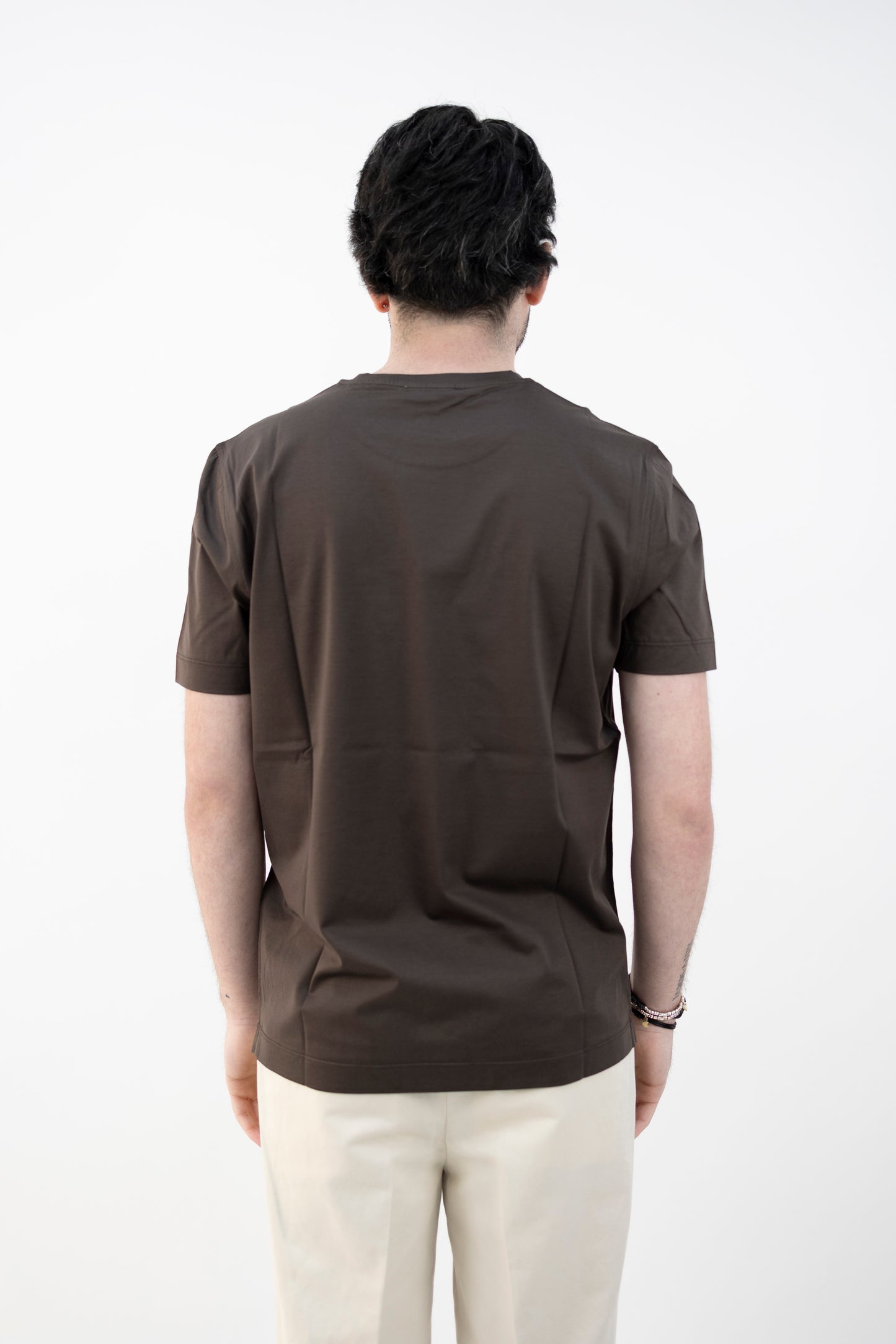 T-SHIRT MAKO COTTON MORO DC1-54501 290 Della Ciana