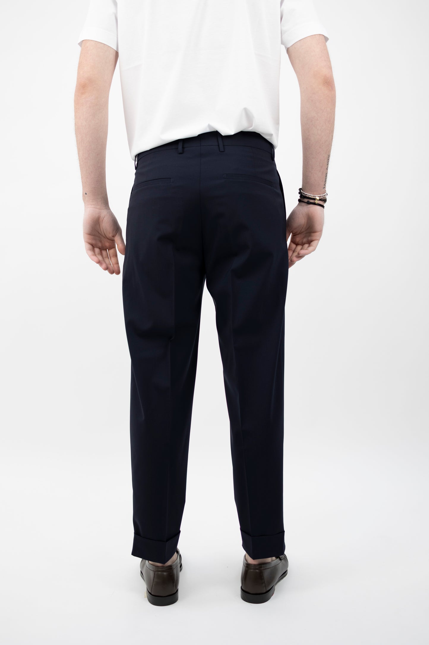 PANTALONE CHIAIA BLUE WOLLSTRETCH FA1755X BLUE BERWICH