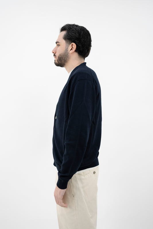 CARDIGAN BLU NOTTE DF3300 23 DANIELE FIESOLI