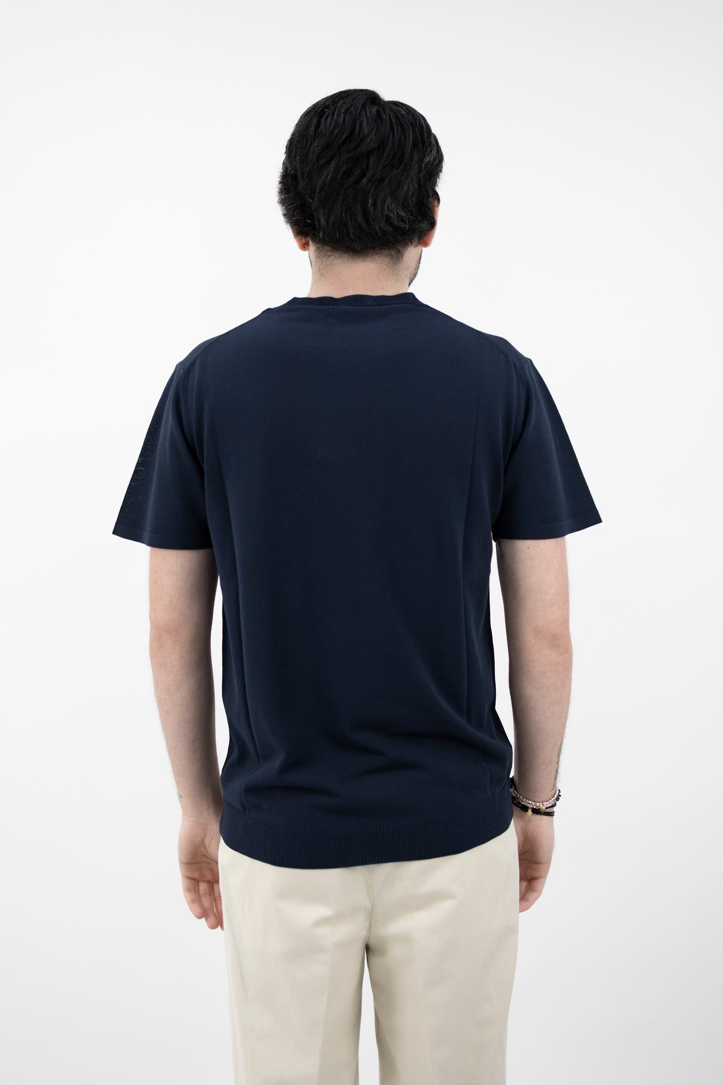 T-SHIRT DRY COTTON BLU NOTTE DF0307 23 DANIELE FIESOLI