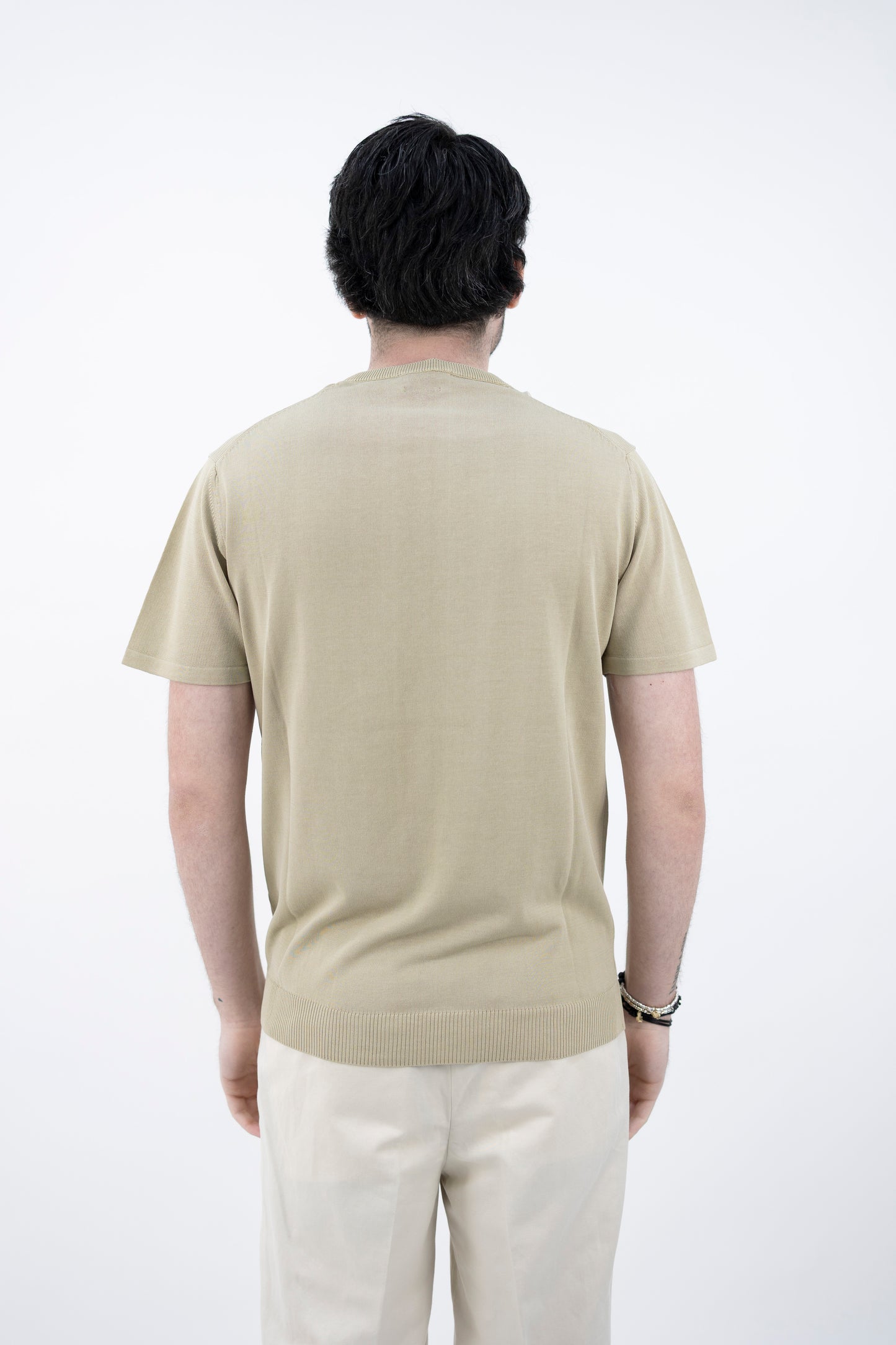 T-SHIRT DRY COTTON BEIGE DF0307 36 DANIELE FIESOLI
