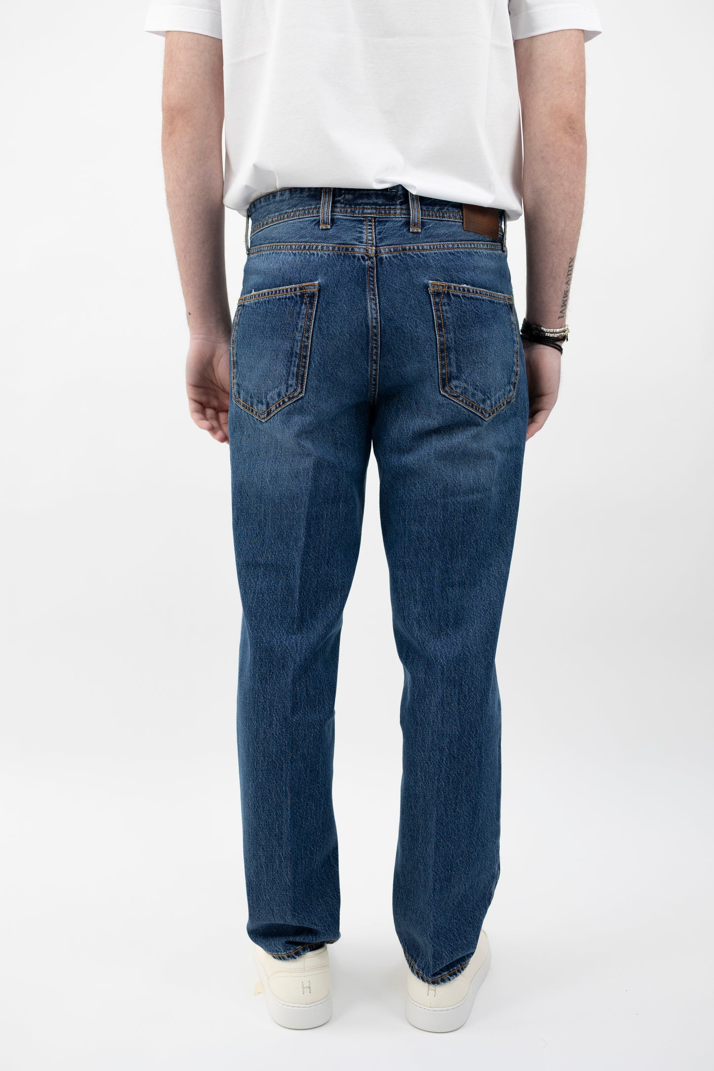 JEANS VARENNEQD DENIM BLU 400144681 011 Quattro decimi BY Briglia