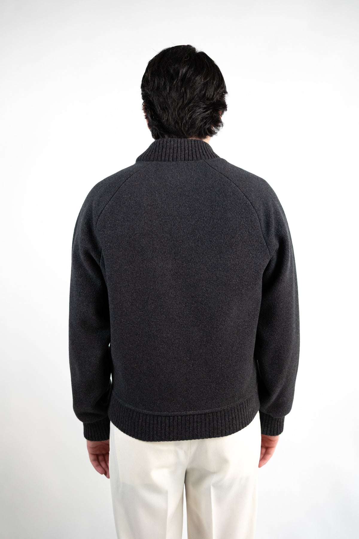 BOMBER ZIP LUXURY WOOL CIRCOLO 1901