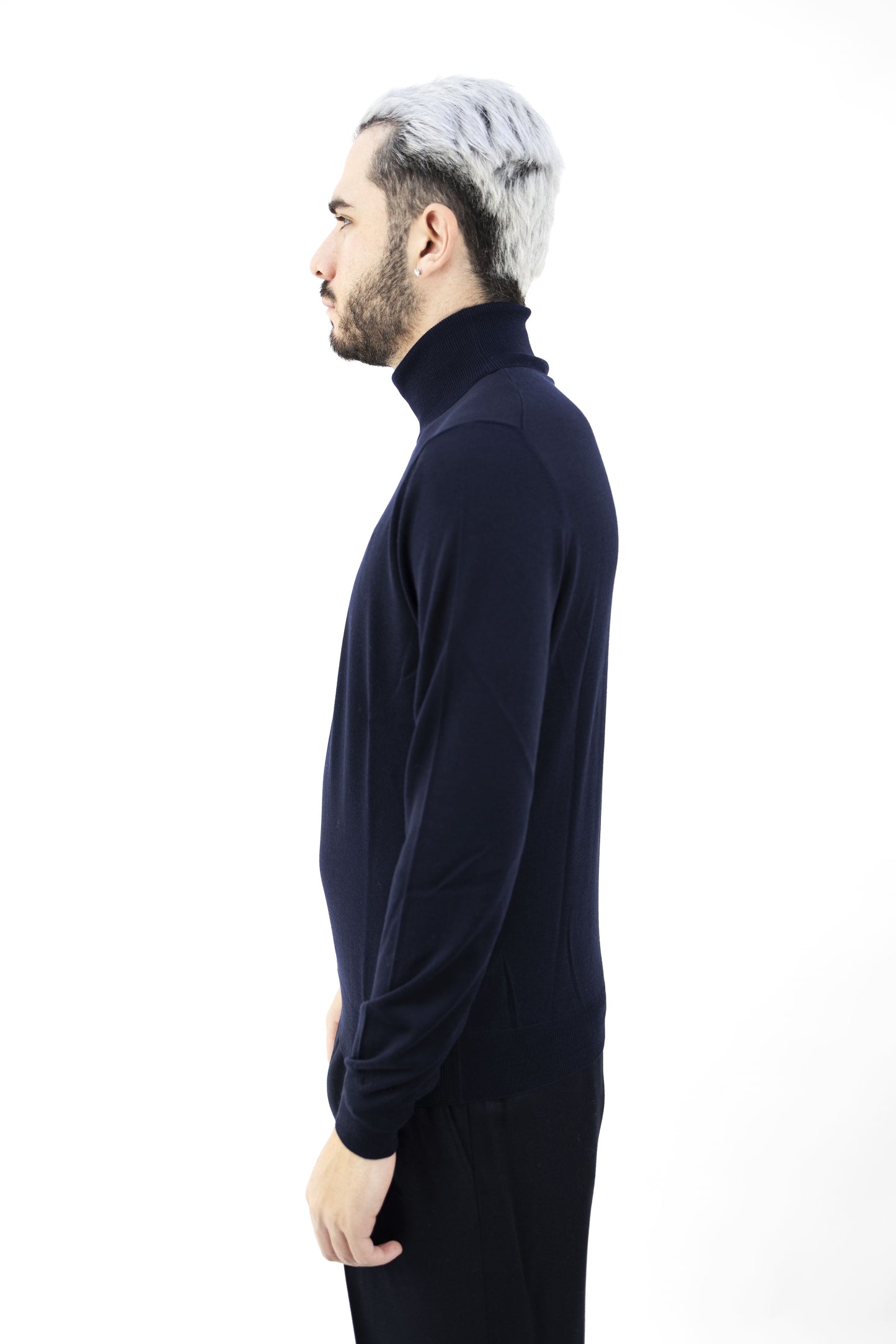 DOLCE VITA IN LANA TASMANIA NAVY 45163/14790 598 GRAN SASSO