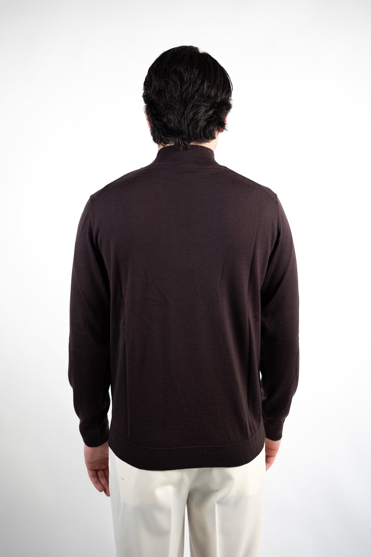 MAGLIA LUPETTO IN LANA MERINO EXTRAFINE DANIELE FIESOLI