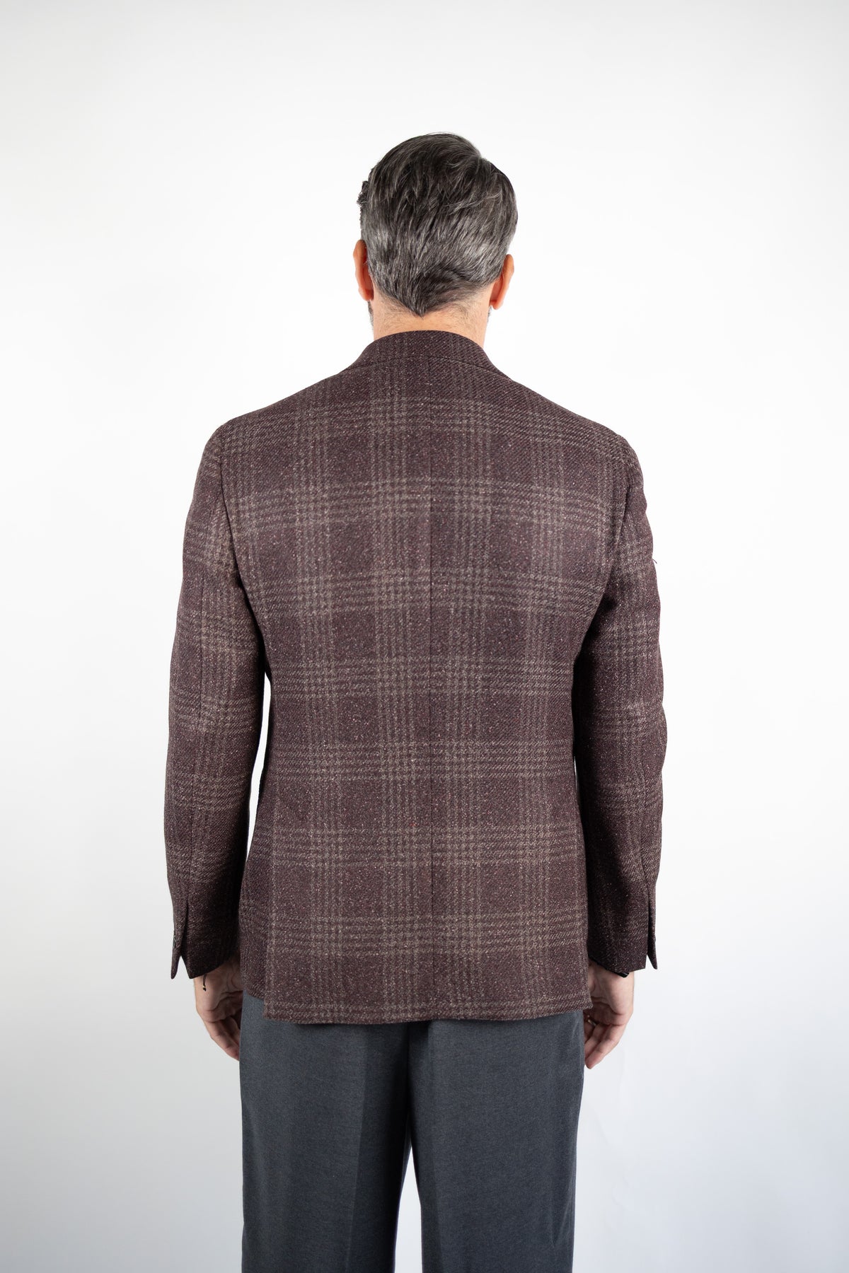 GIACCA MONOPETTO IN LANA ALPACA & SETA LUIGI BIANCHI