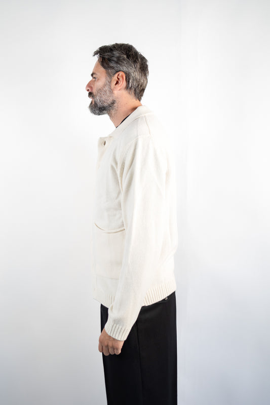 CARDIGAN CAMICA RASATO NUVOLA 100% CASHMERE DANIELE FIESOLI