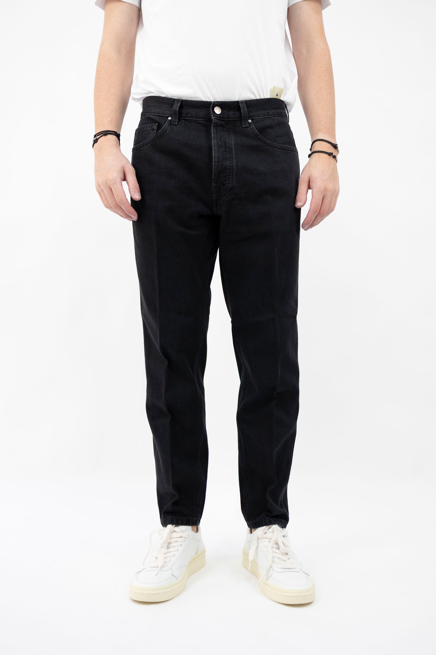 JEANS DENIM NERO SEOUL DTFABB M2F5043 DON THE FULLER