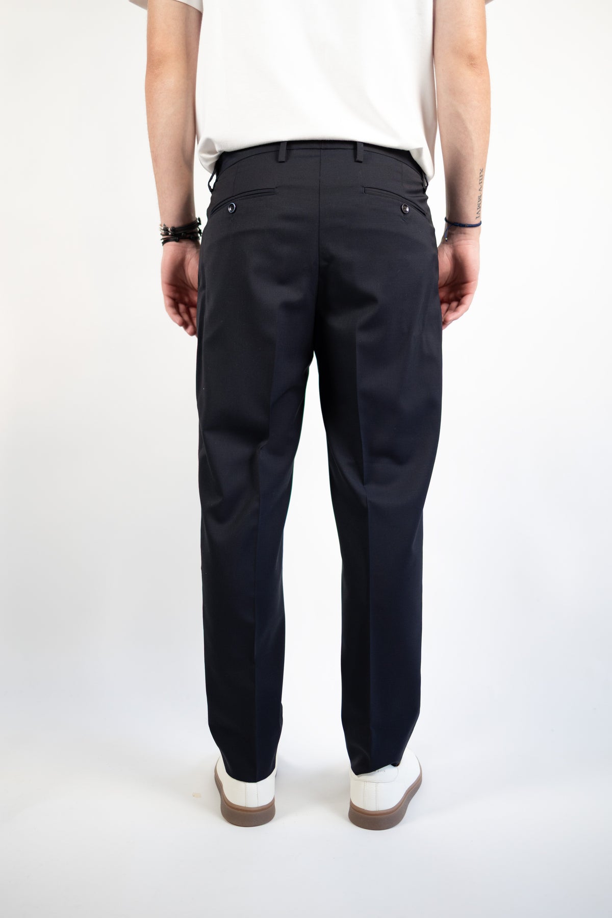 PORTOBELLOSQD BLU LANA MARZOTTO QUATTRO DECIMI BY BRIGLIA