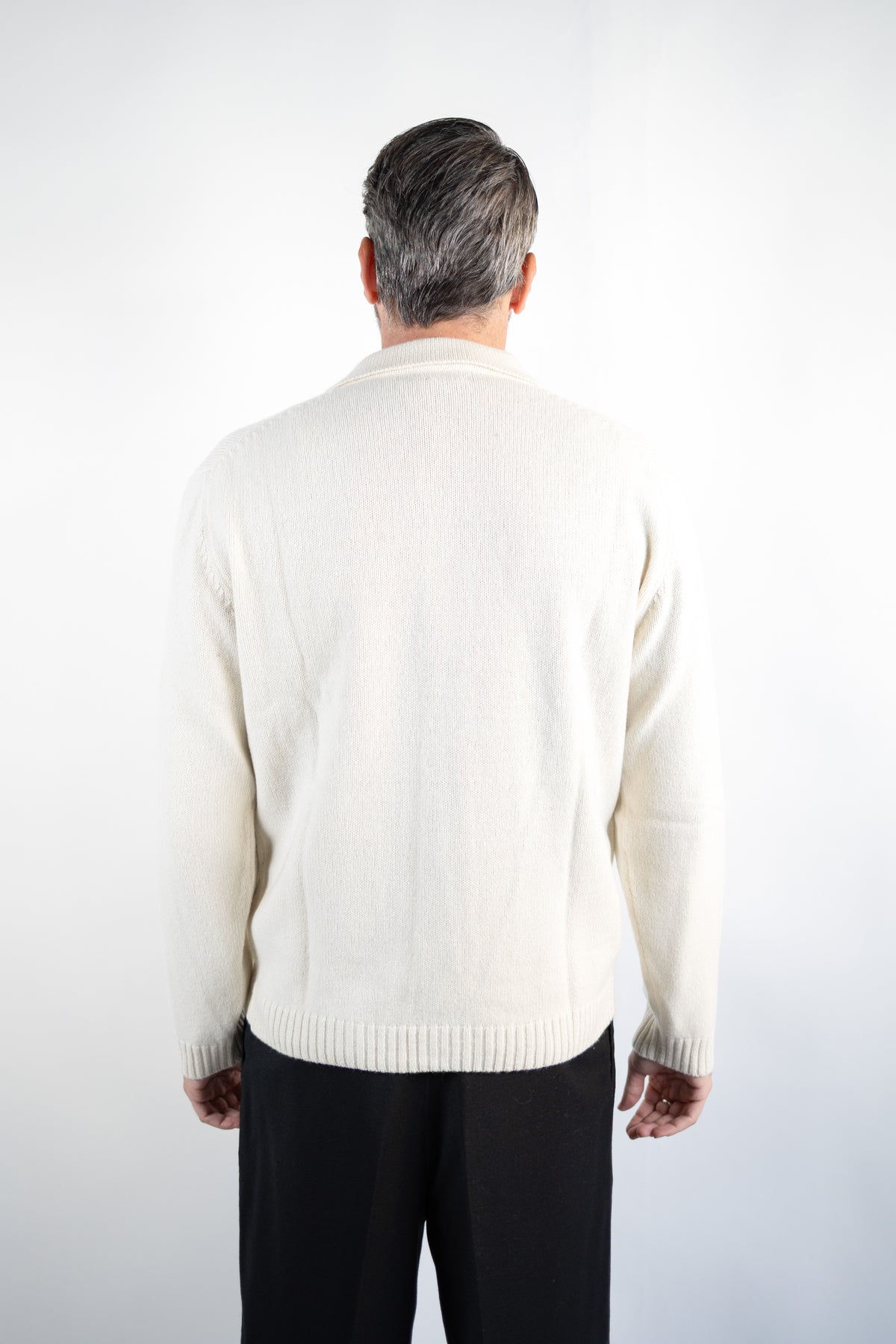 CARDIGAN CAMICA RASATO NUVOLA 100% CASHMERE DANIELE FIESOLI