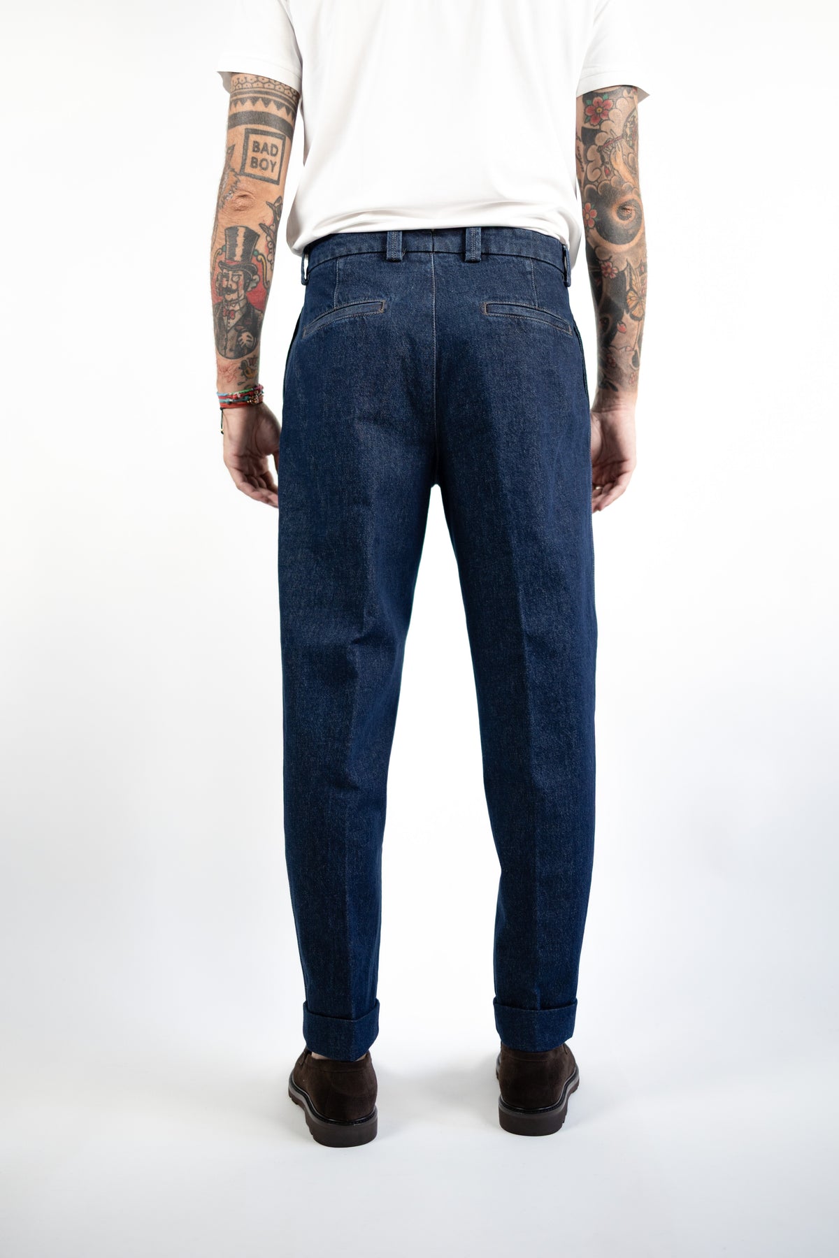 PANTALONE CHIAIA DENIM INDIGO BERWICH
