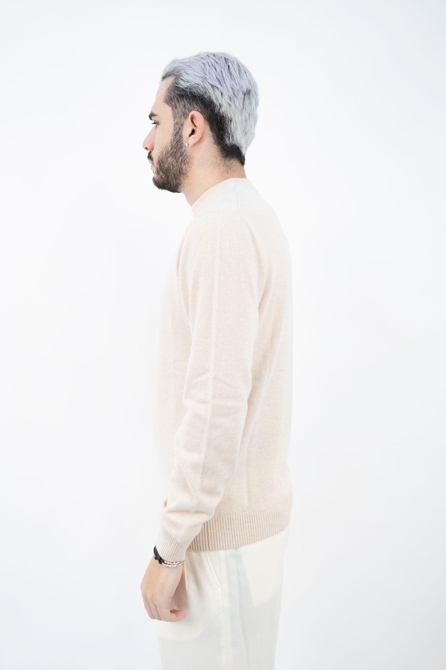 PARICOLLO IN CASHMERE CREMA SE9010 036 DANIELE FIESOLI