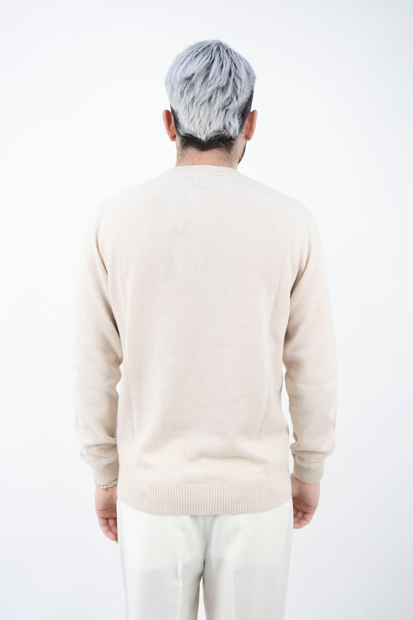 PARICOLLO IN CASHMERE CREMA SE9010 036 DANIELE FIESOLI