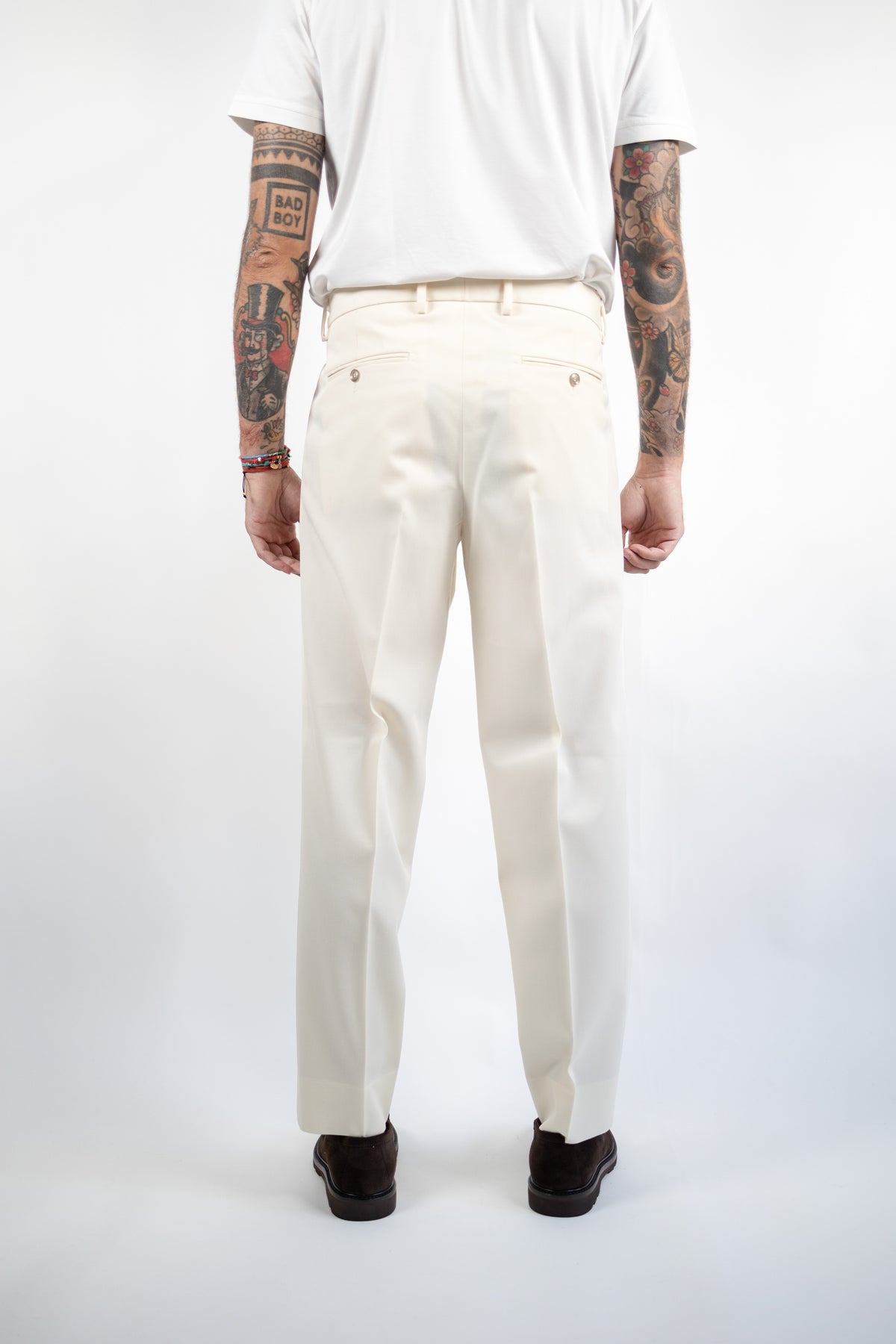 PANTALONE MANHATTAN LATTE QUATTRO DECIMI BY BRIGLIA