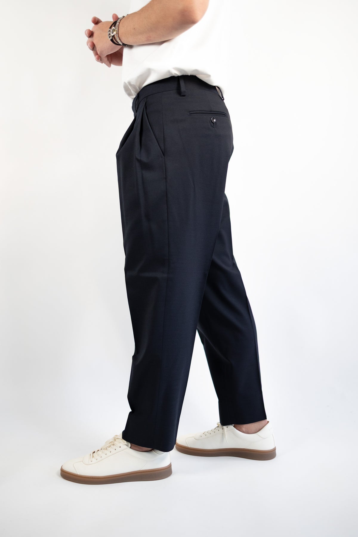 PANTALONE ARNO BLU QUATTRO DECIMI BY BRIGLIA