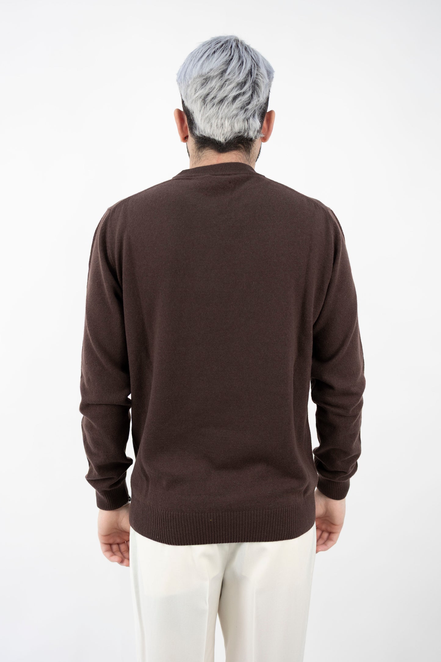 PARICOLLO IN CASHMERE MARRONE SE9010 033 DANIELE FIESOLI