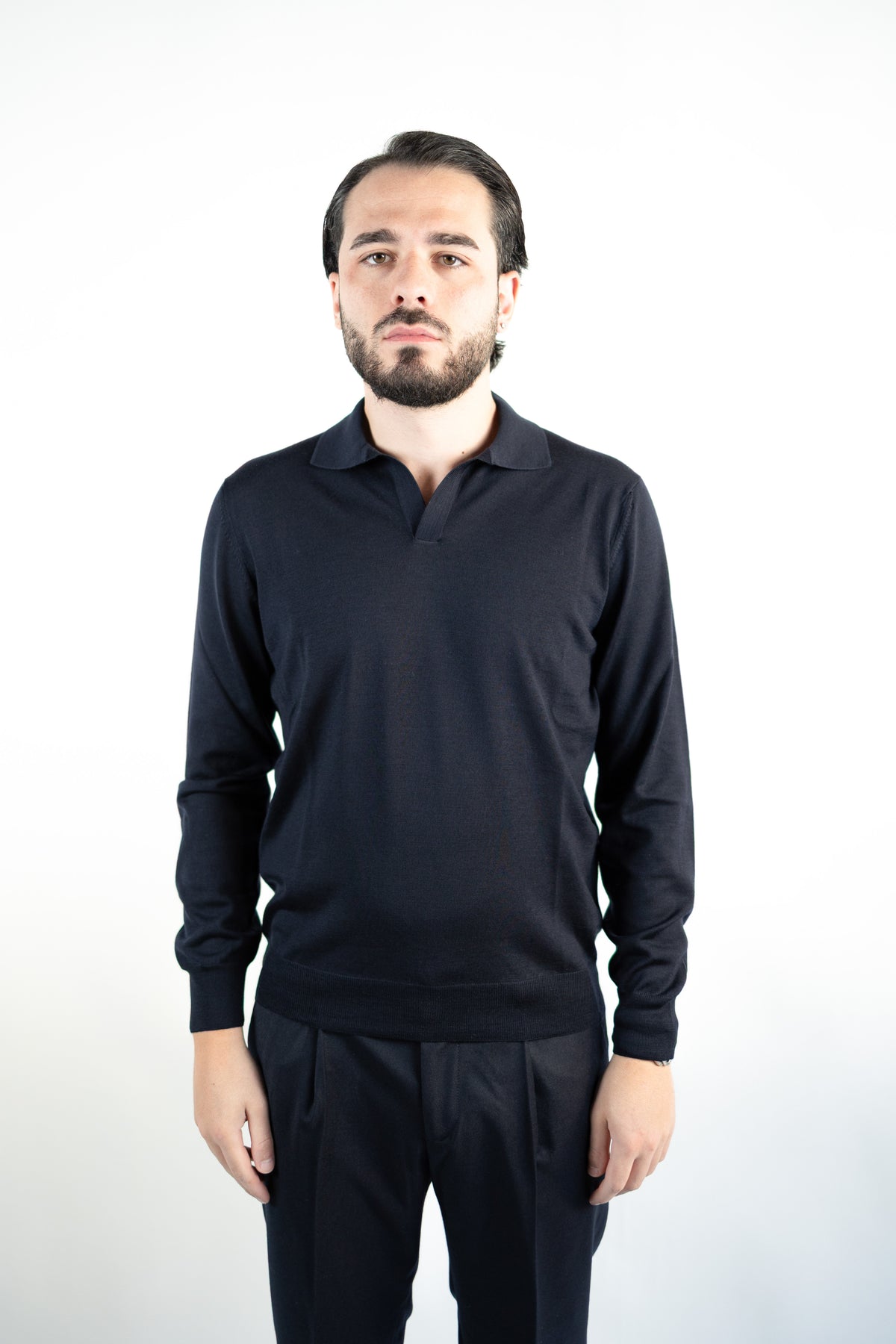 POLO SKIPPER ATHLEISURE BLU GRAN SASSO