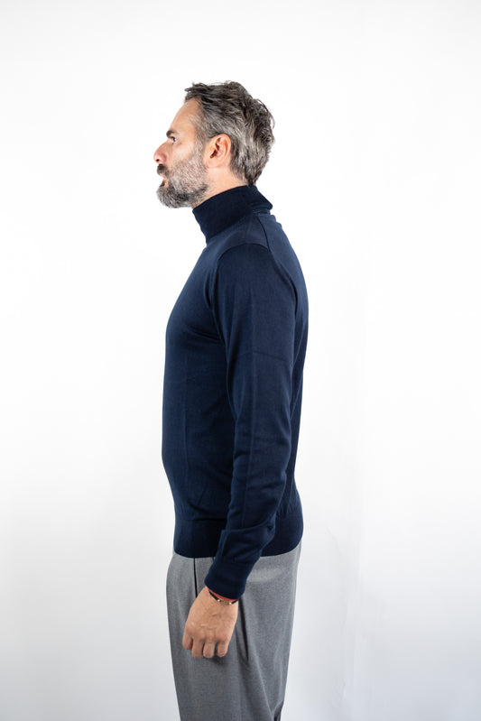 DOLCEVITA SETA & CASHMERE BLU NAVY DELLA CIANA