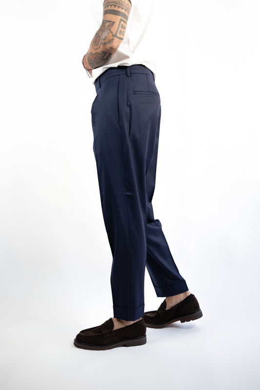 PANTALONE CHIAIA VITALE BARBERIS NAVY BERWICH