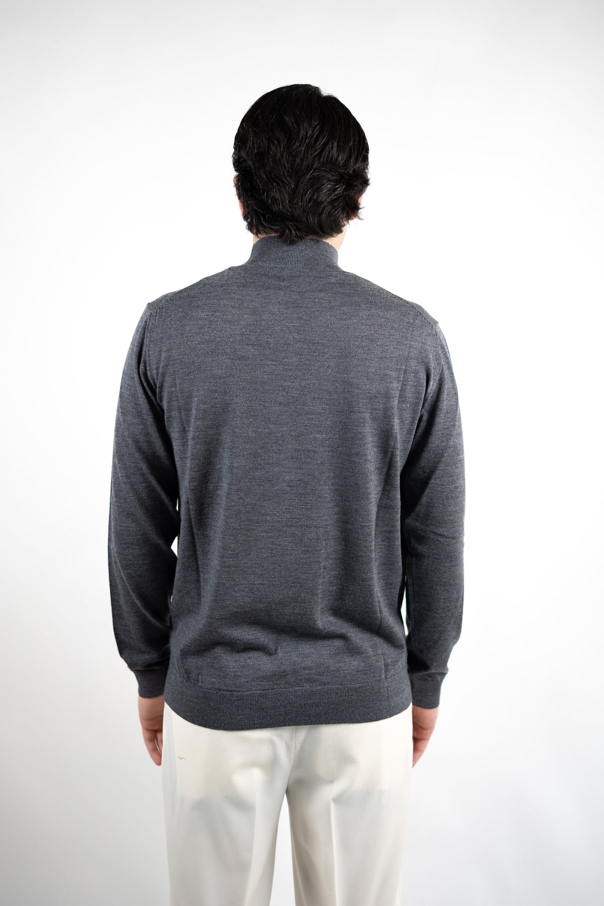 MAGLIA LUPETTO IN LANA MERINO EXTRAFINE DANIELE FIESOLI