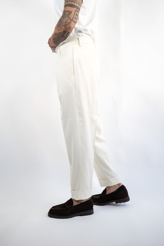 PANTALONE CHIAIA VITALE BARBERIS WHITE BERWICH