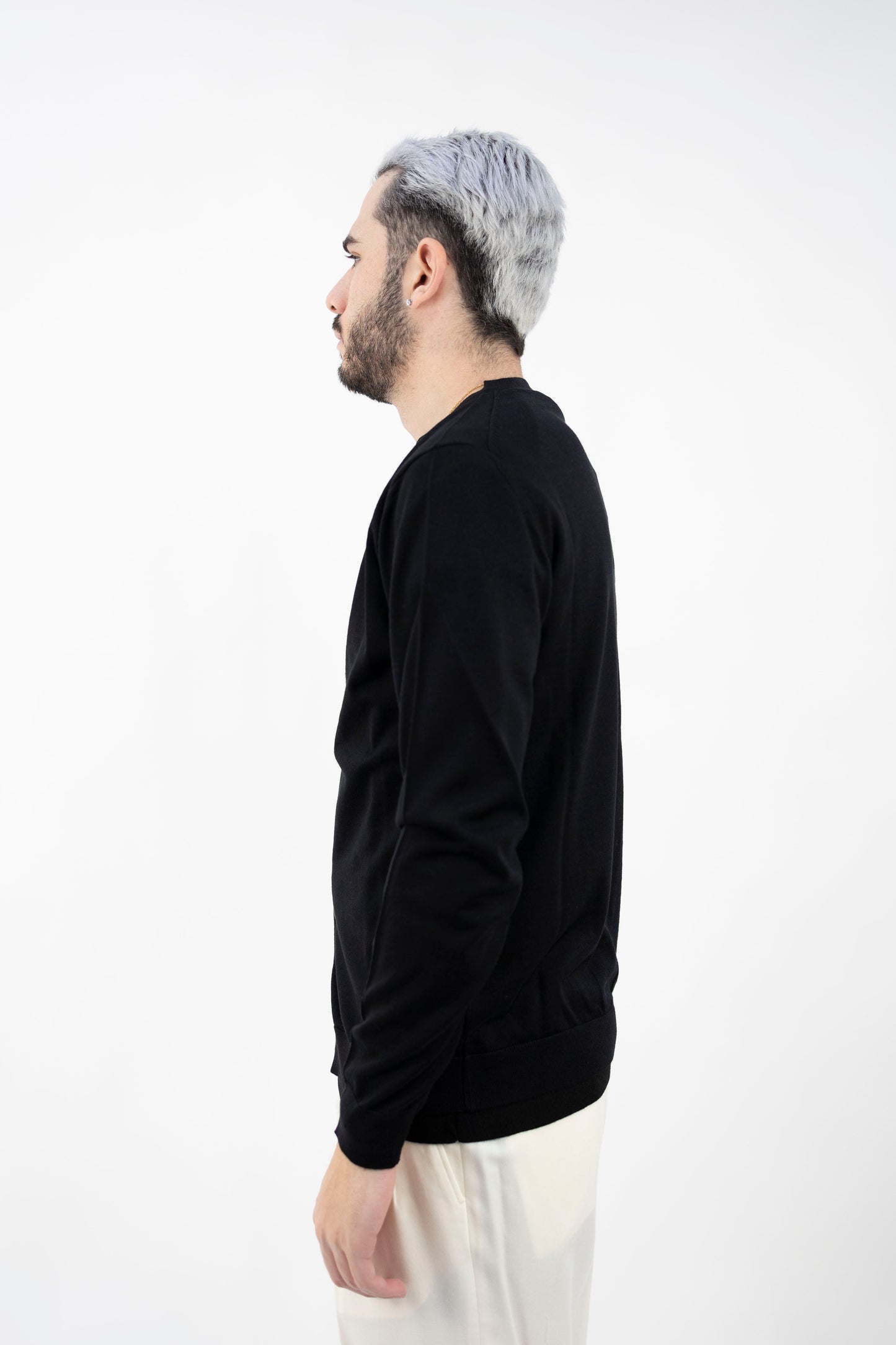 CARDIGAN LANA NERO DF0024 013 DANIELE FIESOLI