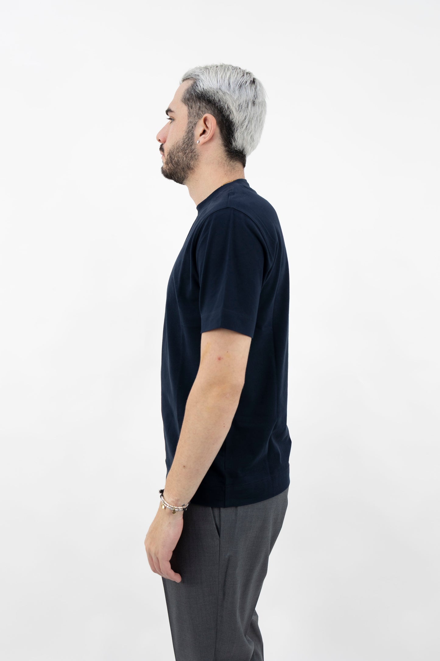 T-SHIRT BLU NOTTE CN4952 851 CIRCOLO 1901