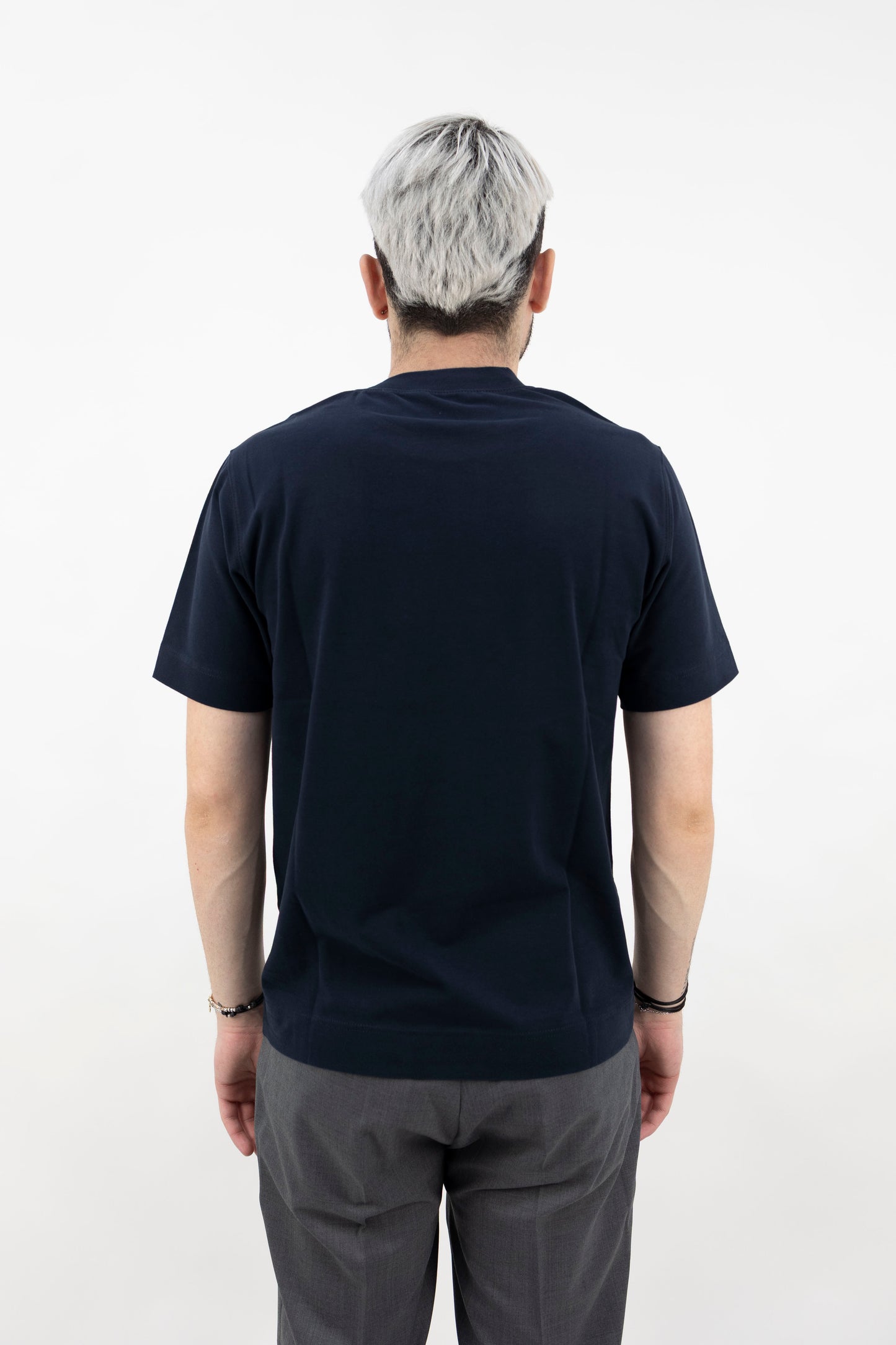 T-SHIRT BLU NOTTE CN4952 851 CIRCOLO 1901