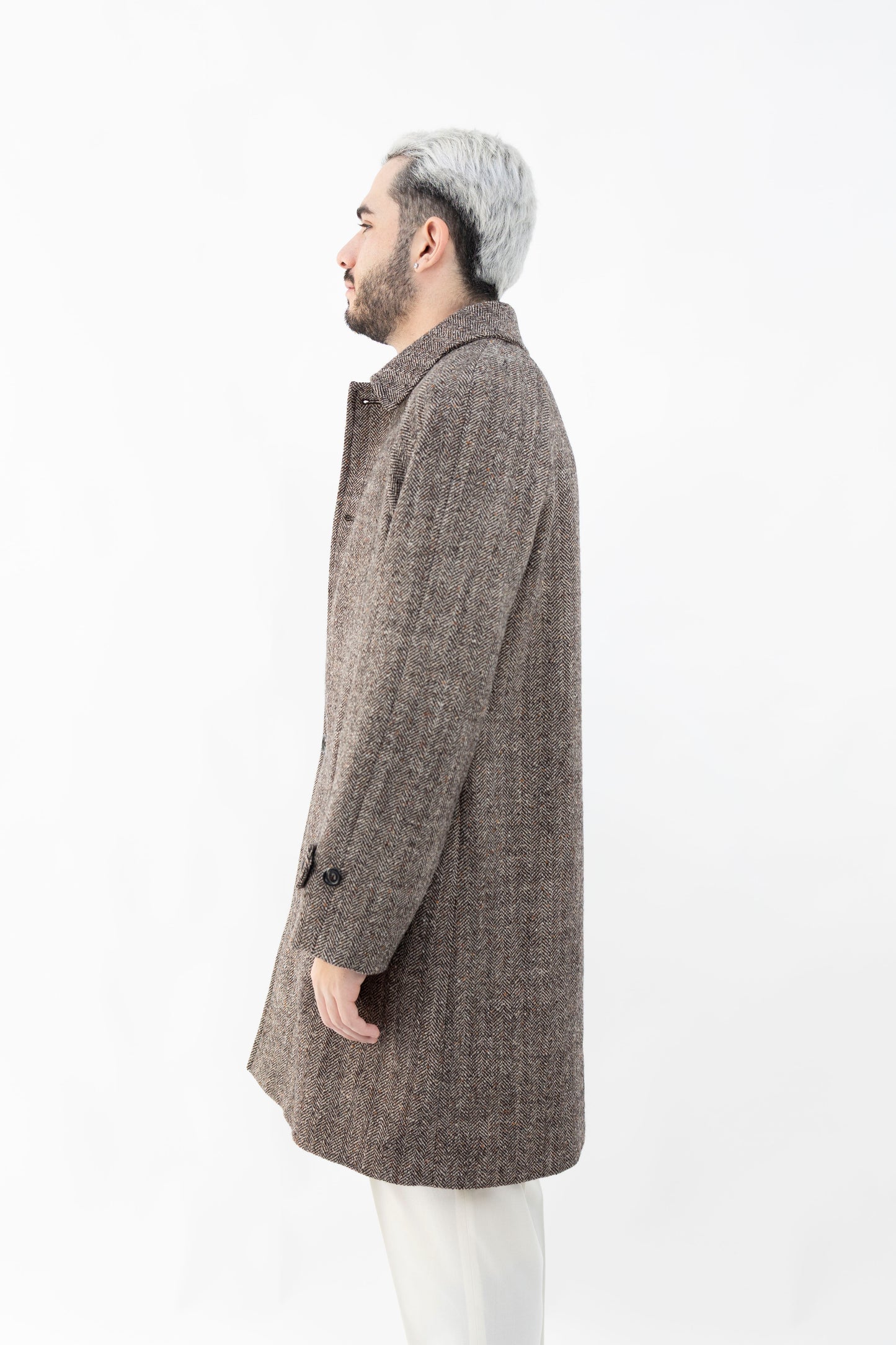 CAPPOTTO IN LANA CORTECCIA CN5115 0214 CIRCOLO 1901