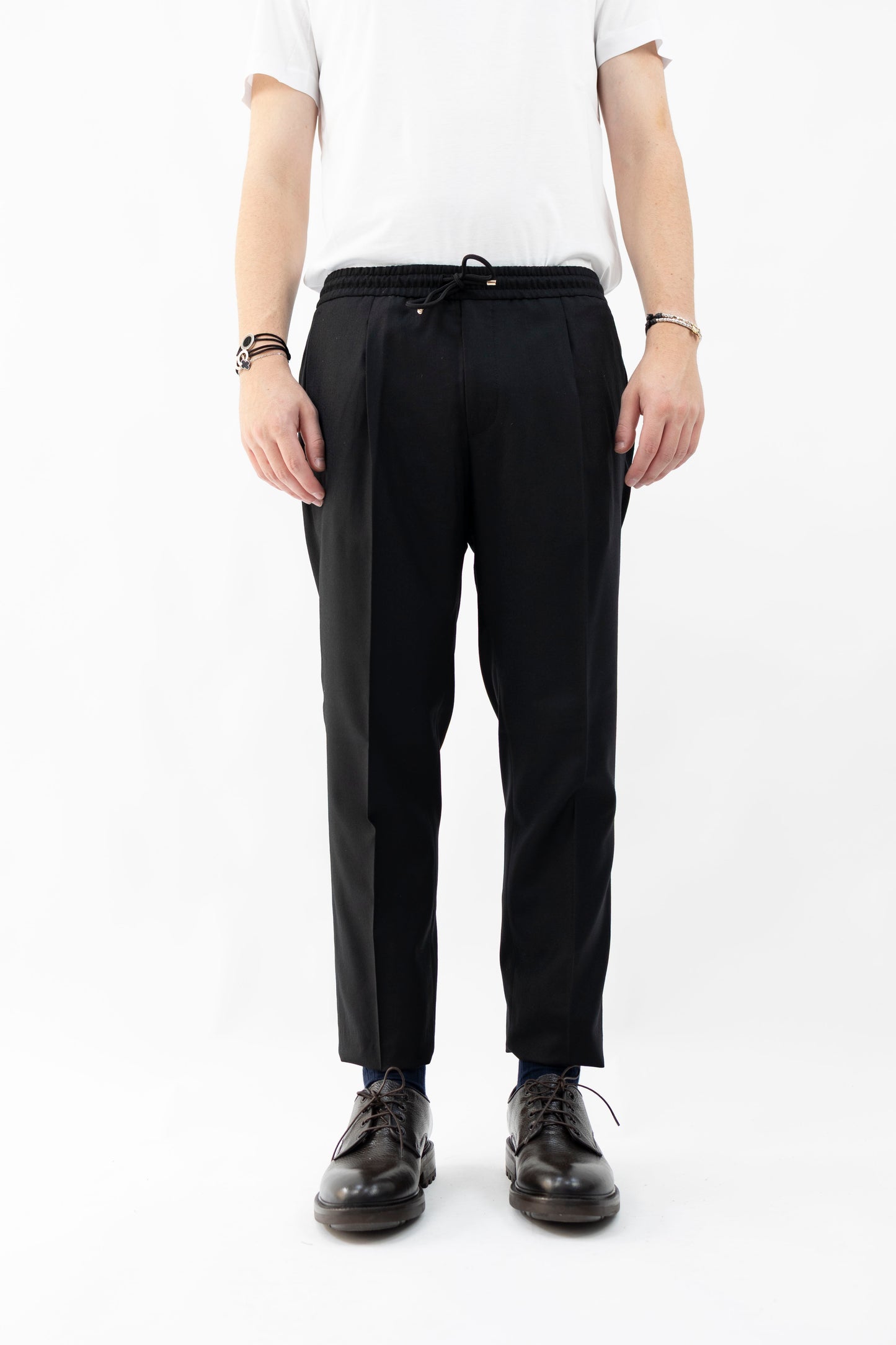 PANTALONE NERO WIMBLEDONSQD 400120 010 Quattro decimi BY Briglia