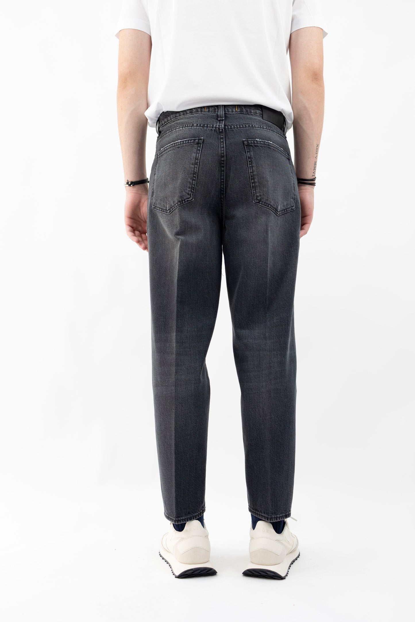 JEANS DENIM NERO OSAKA/L.90 BONHEUR