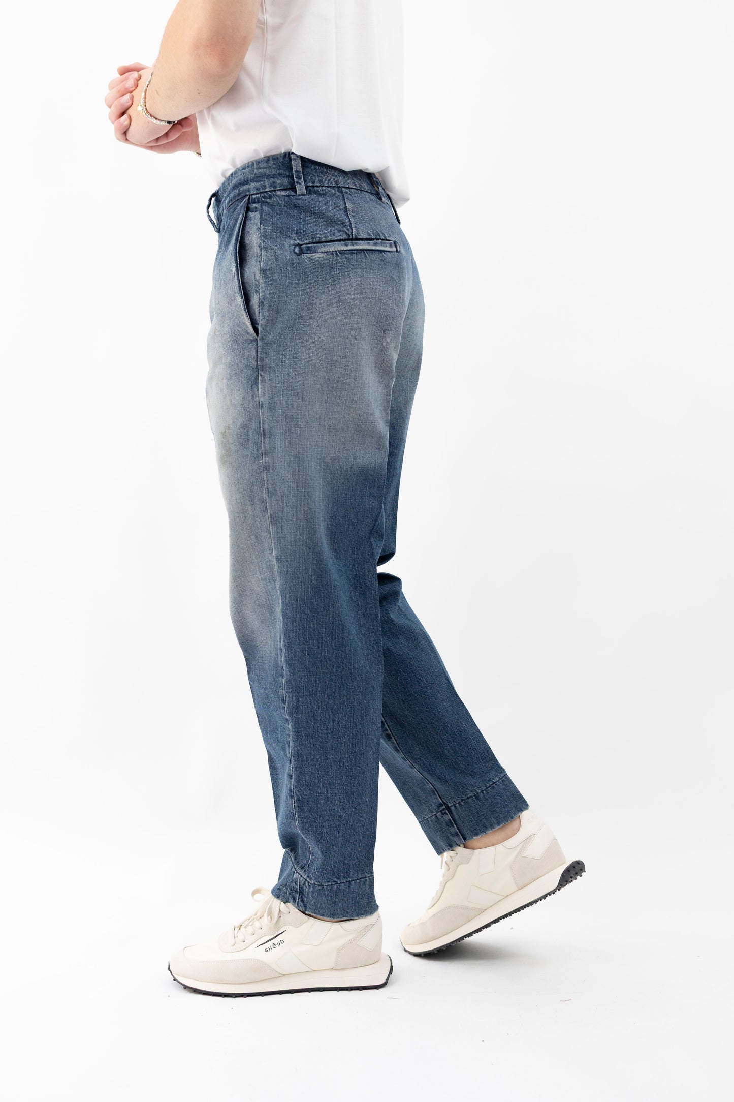 JEANS DENIM SABBIATO CHIBA/L.85 BONHEUR