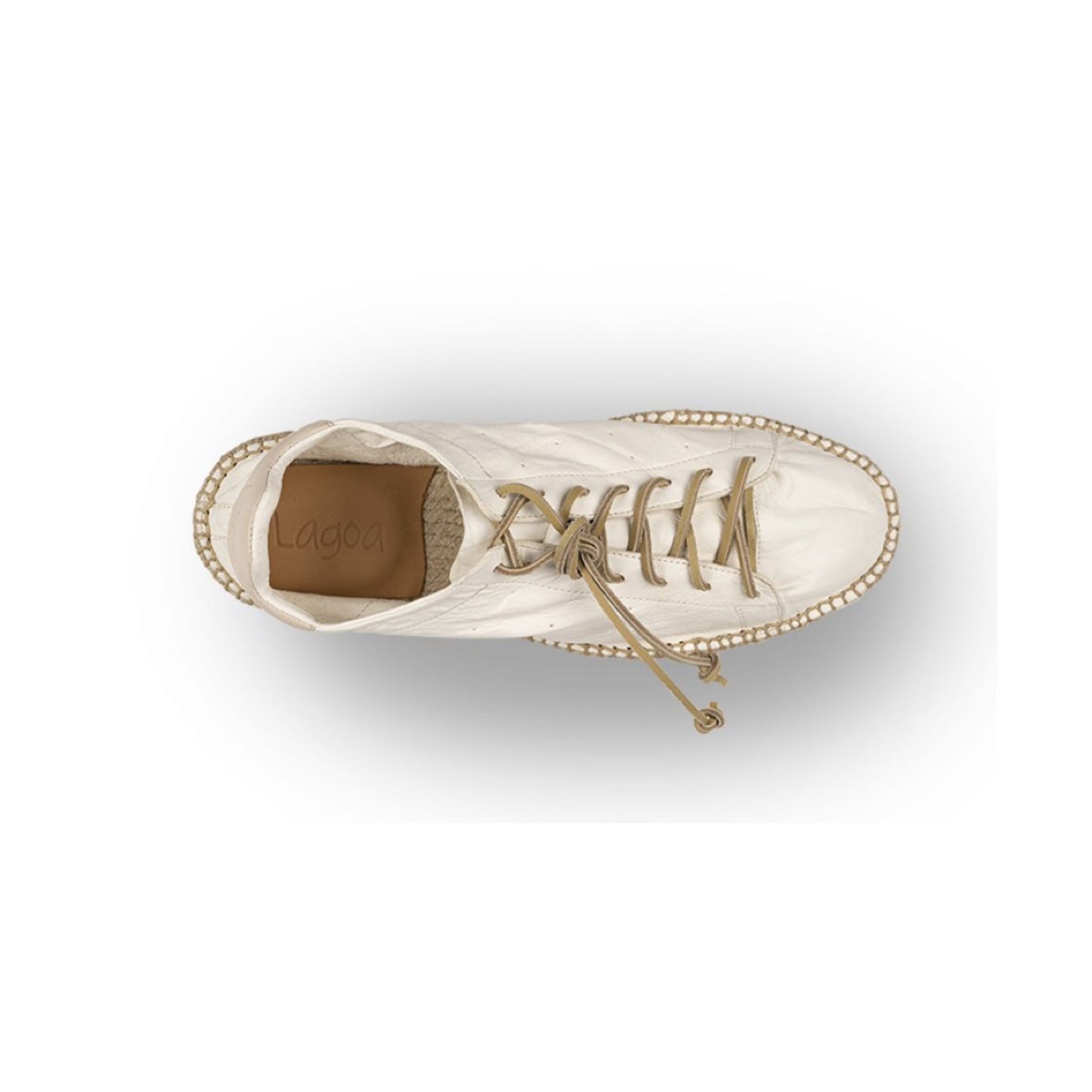 Sneakers in pelle di capra bianca LYON CUT PARKER LAGOA