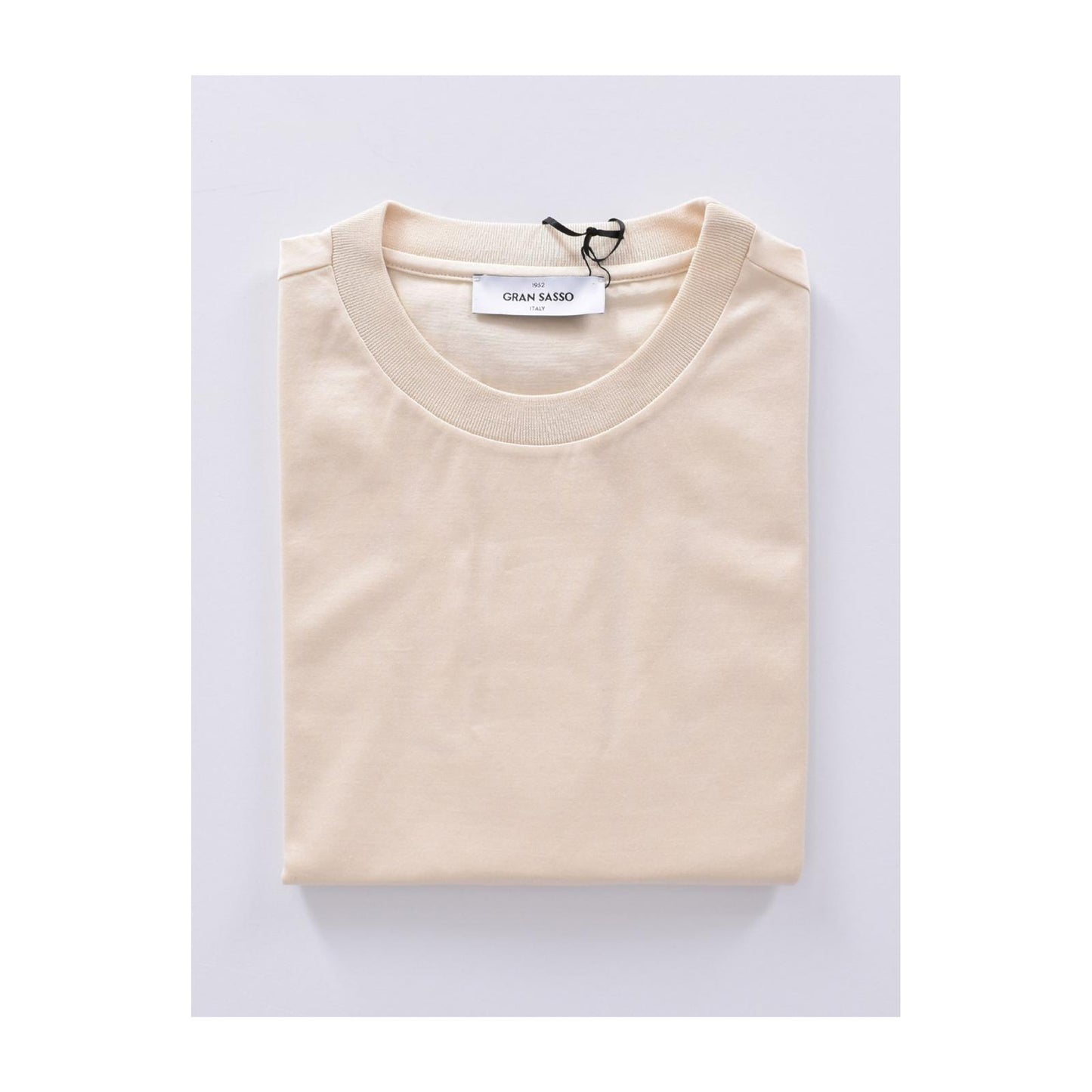 T-SHIRT SABBIA FILO DI SCOZIA 60133/74002 012 GRAN SASSO