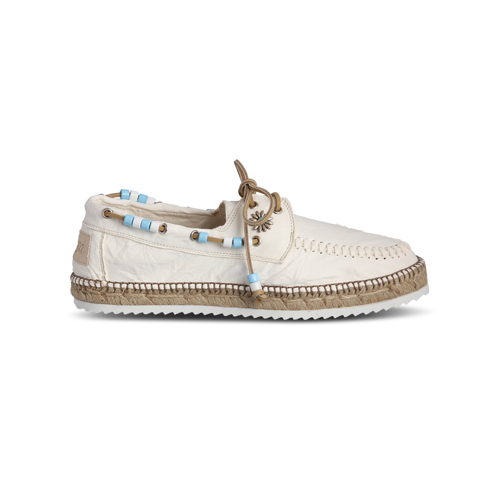 SCARPA TOPSIDERS IN PELLE NAUTICO PARKER LAGOA