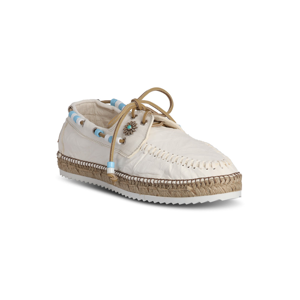 SCARPA TOPSIDERS IN PELLE NAUTICO PARKER LAGOA