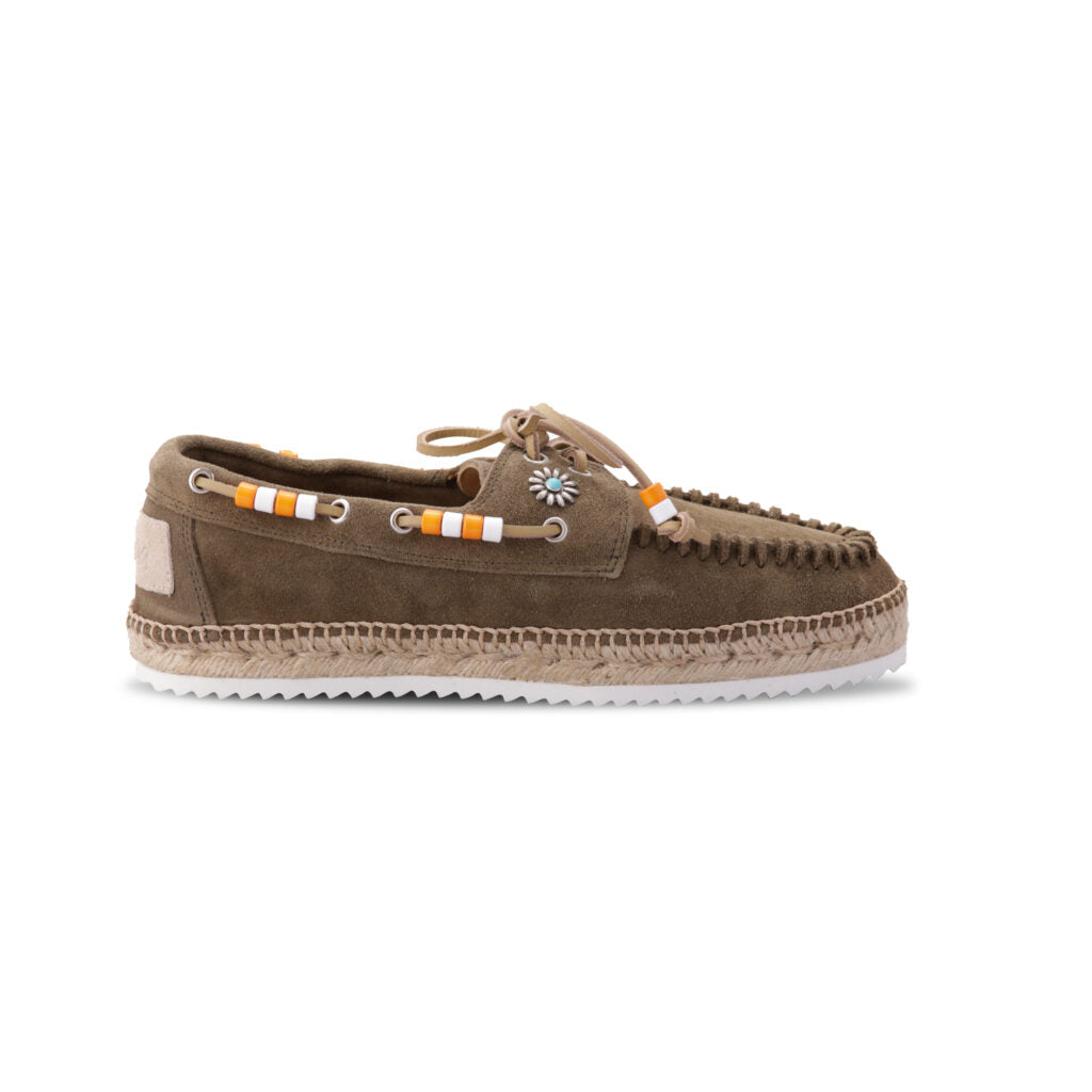 SCARPA IN SUEDE NAUTICO SUEDE TREBOL LAGOA